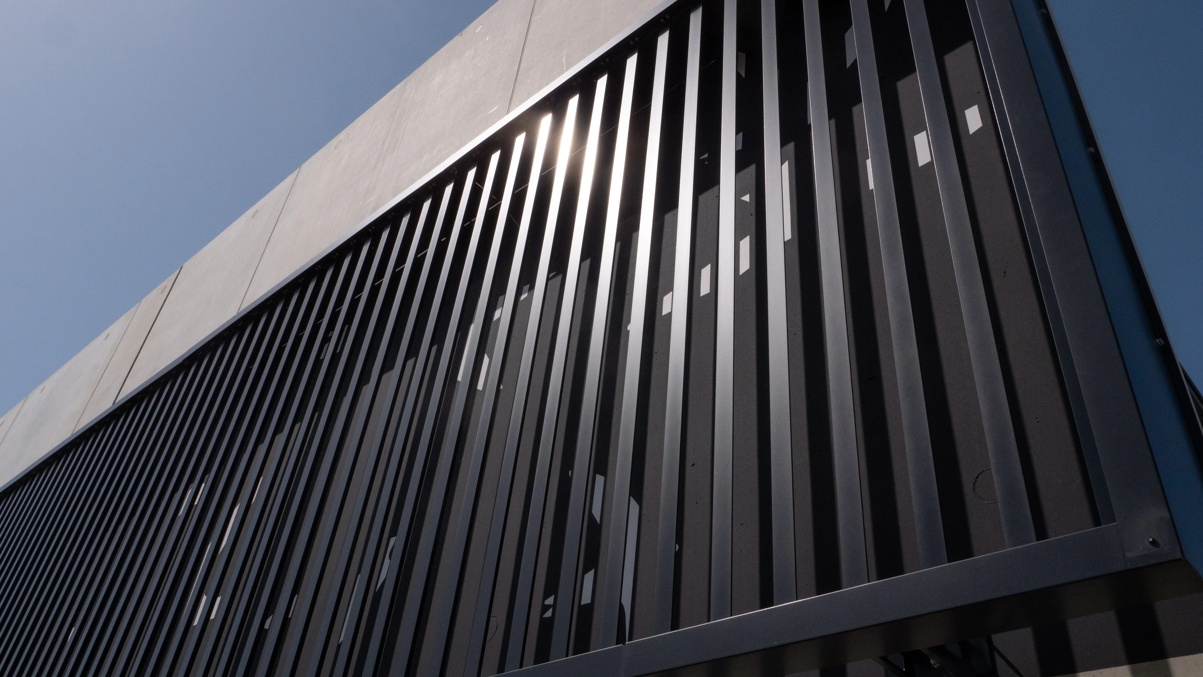 Locomotion exterior wall installation detail